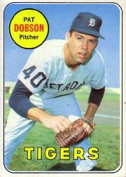 1969 Topps Baseball Cards      231     Pat Dobson